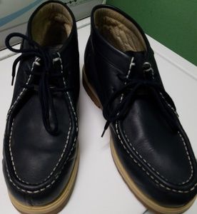 Buffalino B Boots Men's Leather Boots Color Blue